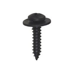 #8 x 3/4 Inch Black Phosphate Phillips Pan Head Tapping Screw