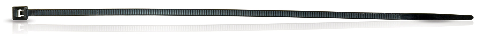 8" Thin Wire Tie 8" Long 100/Pack Black 18 Pound