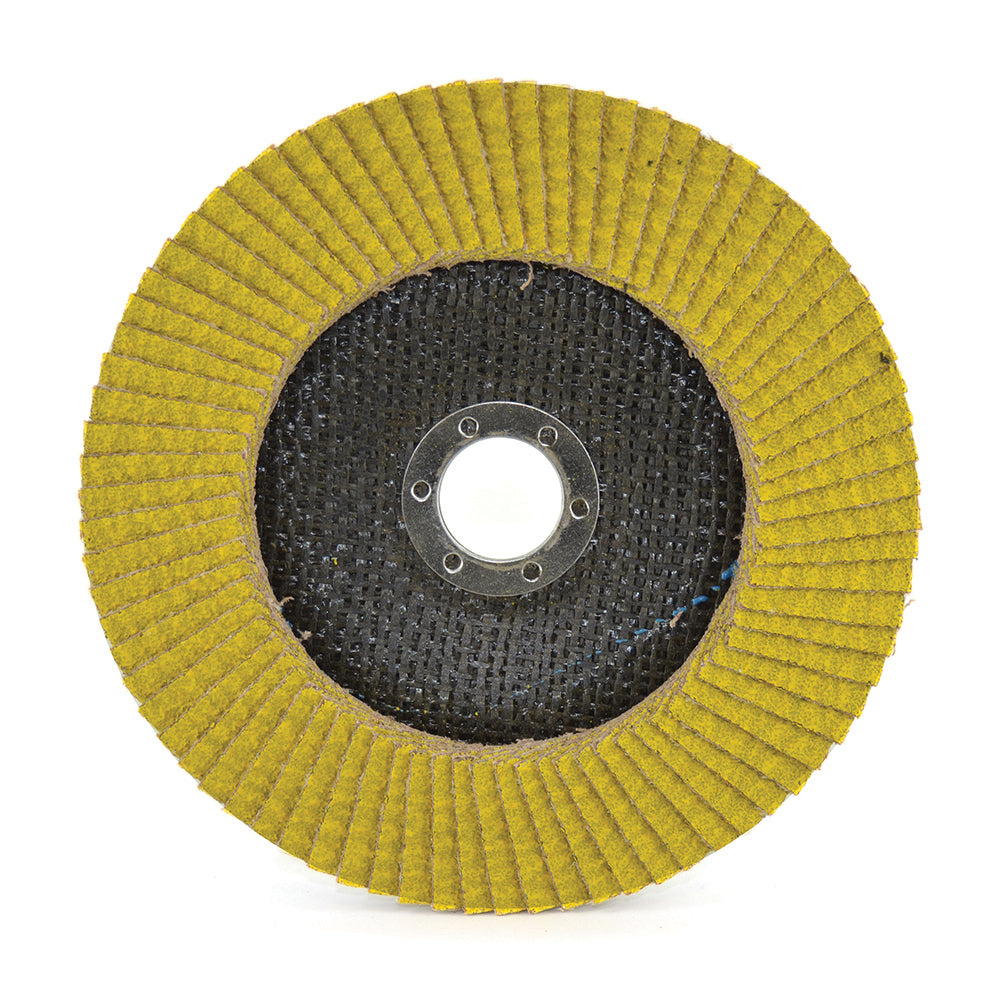 6 Inch X 7/8 Inch 40 Grit Type 29 Predator Performance Coated Fiberglass Flap Disc