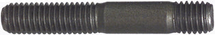 M8-1.25 x 10Mm x 18Mm x 22Mm Engine Stud Stud Class 8.8 Steel Plain 50Mm Overall Length Din939