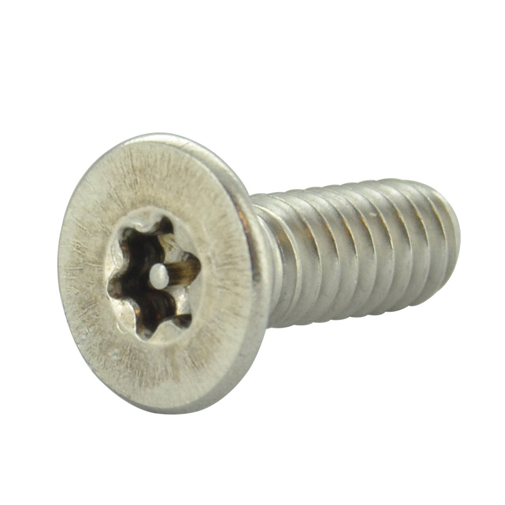 1/4-20 x 3/4 Inch Stainless Steel Torx Pin Flat Head Resistant Machine Screw