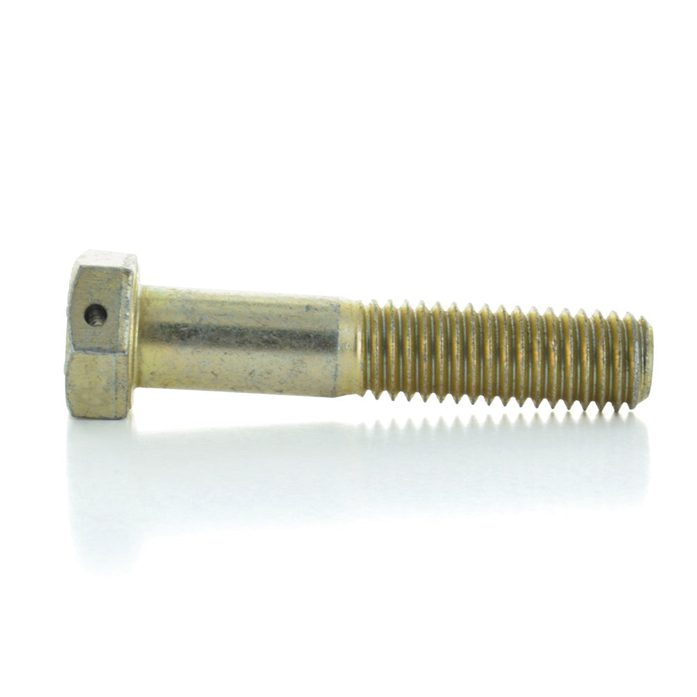 Grade 8 Hex Cap Screw Zinc Yellow hole through head