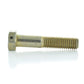 Grade 8 Hex Cap Screw Zinc Yellow hole through head