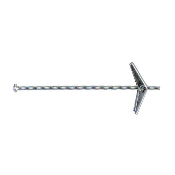 1/4 Inch x 4 Inch Zinc Steel Spring Toggle Bolt