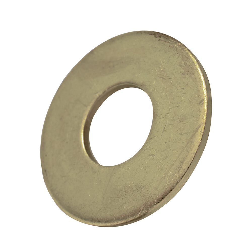 #6 Nickel Brass Flat Washer
