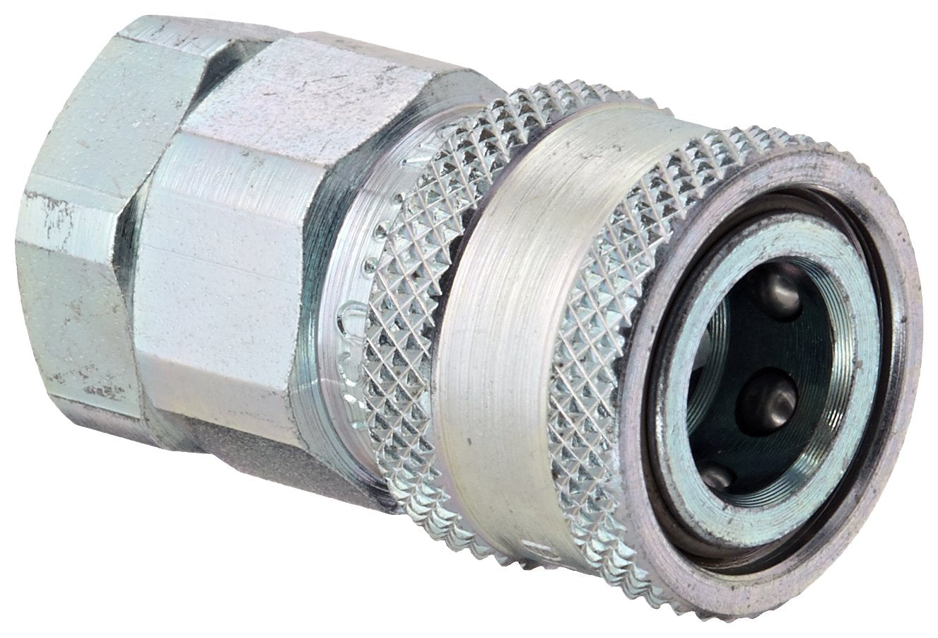 1/4 V-Series Valved Female Coupler - Iso 16028 Interchange