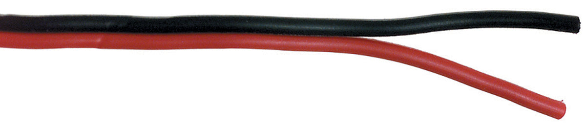 14 Awg 100 ft Spool Red/Black Parallel Bonded Primary Wire