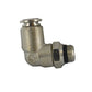 M6 Tube X 1/8 Inch Pipe Male Swivel Elbow - Universal Thread