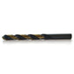 10.5 Mm 135 Degree Split Point Black And Gold Oxide High-Speed Steel (HSS) Heavy Duty Jobber Length Drill Bit