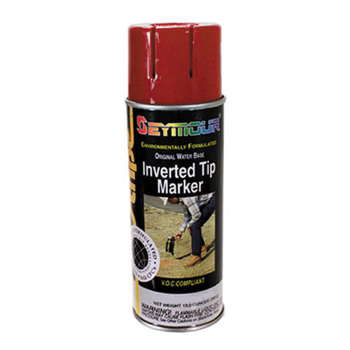 Seymour Utility Marking Paint Aerosol Gloss Safety Red - 16 Oz - Clearance