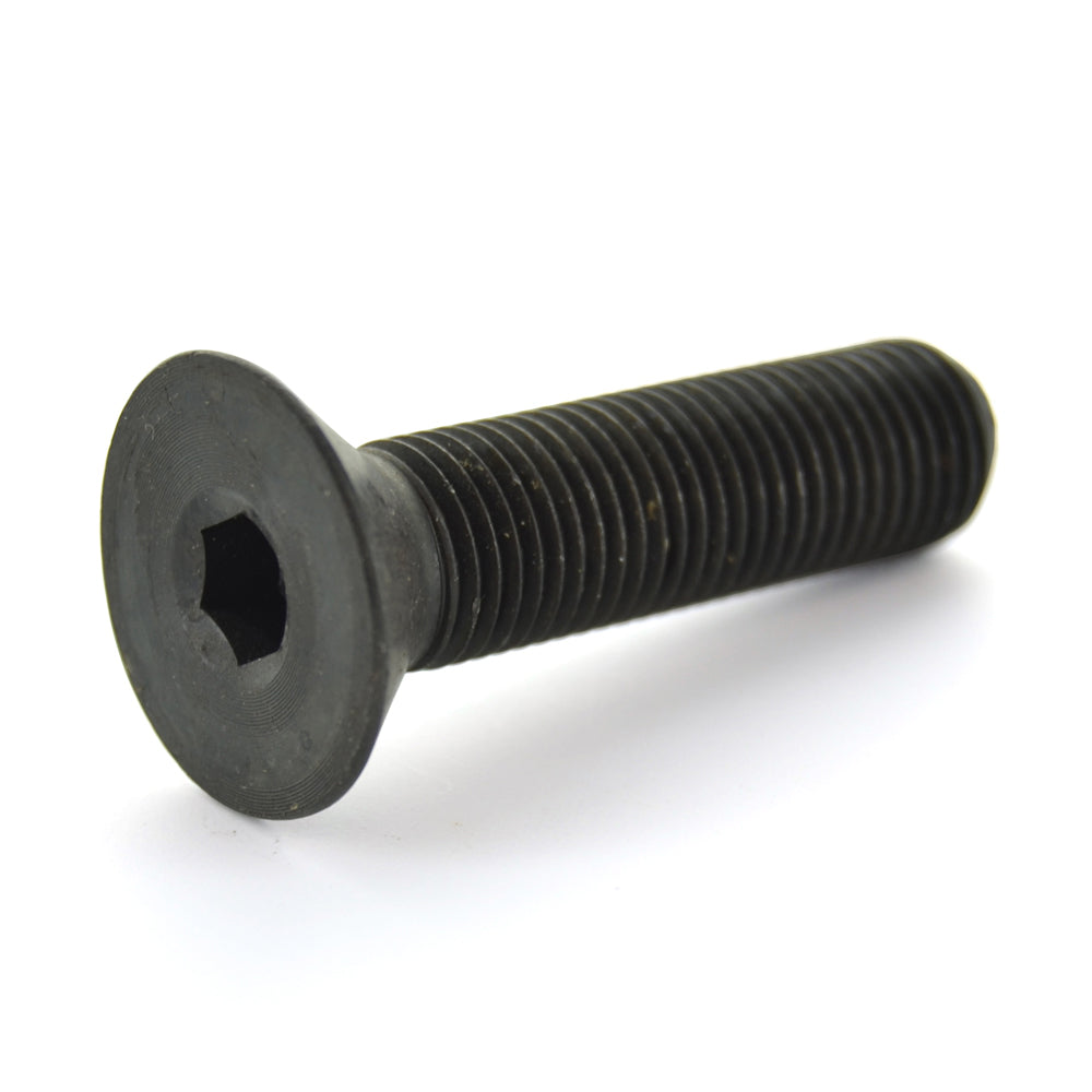 1/2-20 x 1-1/2 Inch Fine Black Oxide Medium Carbon Steel Flat Head Socket Cap Screw