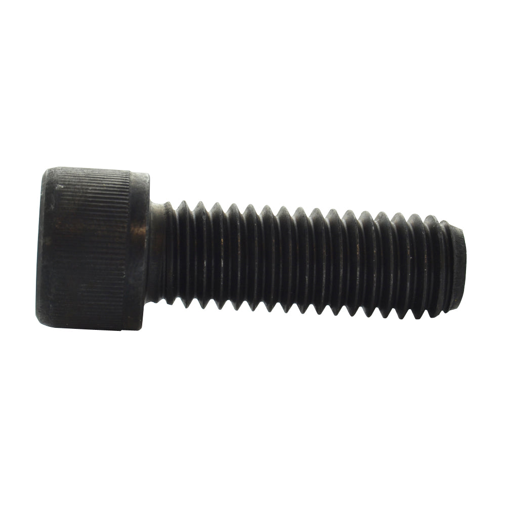 #12-24 x 1-1/4 Inch Coarse Black Oxide Heat-Treated Alloy Steel Socket Cap Screw