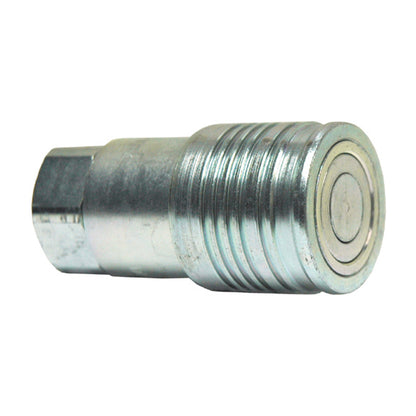 1/4 Inch Body X 1/4 Inch Female Pipe Ht Series Flush Face Steel Hydraulic Service Coupler - Iso 16028 Interchange