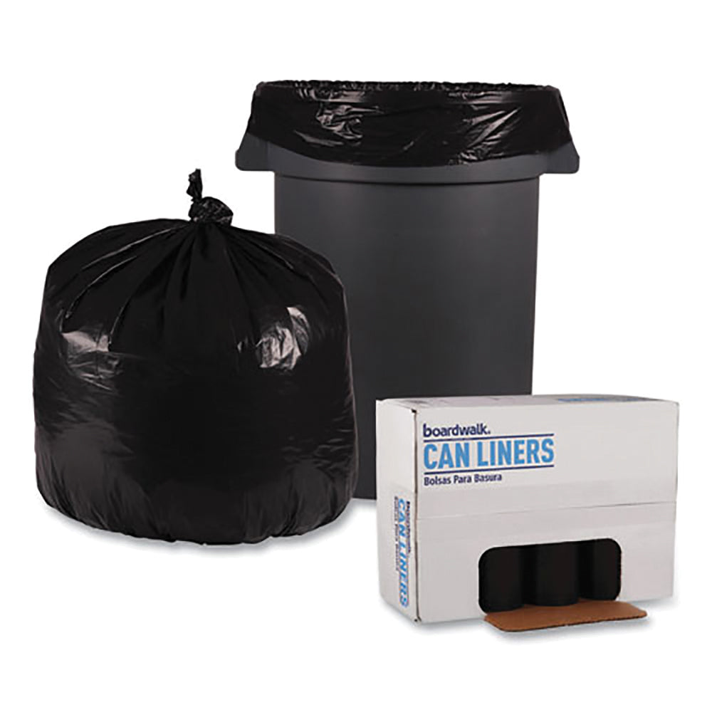 33X39 Low Density Can Liner 1.5 Millimeter 33 Gallons Black 100 Per Case