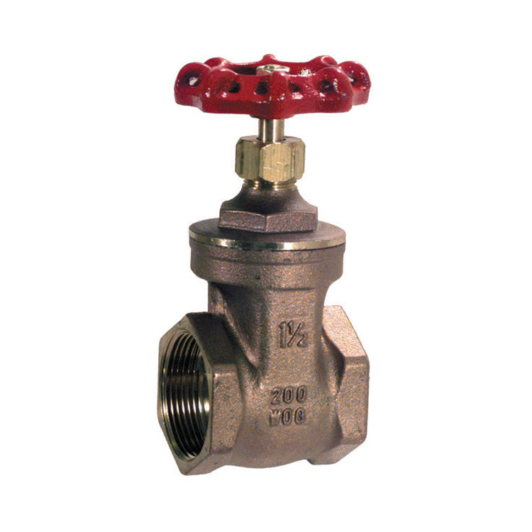 1/4 Inch NPT 200 Psi Wog Brass Plumbing Gate Valve