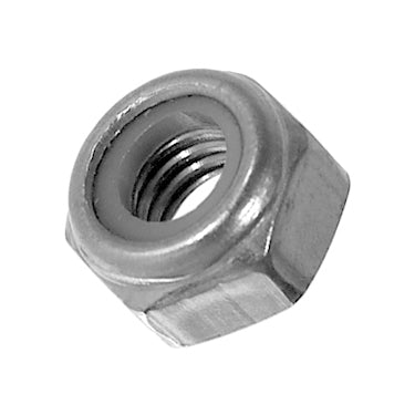 M5 x 0.8 Coarse Din 985 18-8 (A2) Stainless Steel Nylon Insert Lock Nut