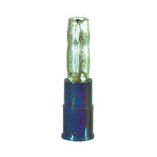 16-14 Gauge Male Bullet Connector 0.176 PVC Insulated Blue