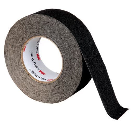 2 Inch x 60 ft Black Polymer Safety-Walk� Slip-Resistant General Purpose Tape
