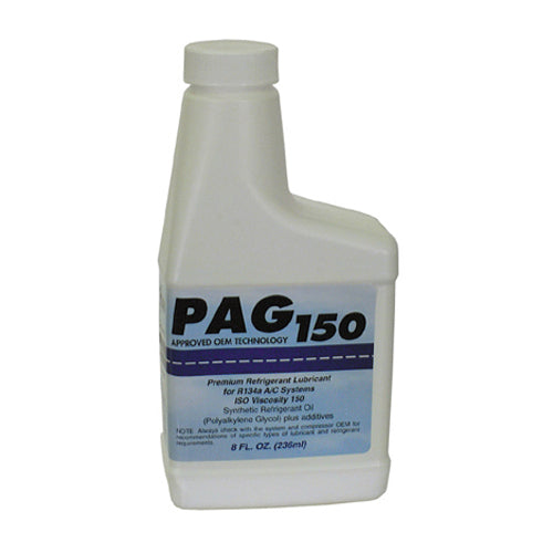 Ac Air Conditioning Oil - Pag 150 R-134A - 8 Oz Bottle