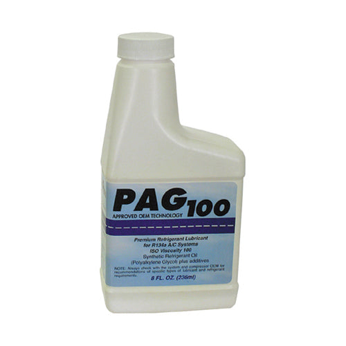 Ac Air Conditioning Oil - Pag 100 R-134A - 8 Oz Bottle