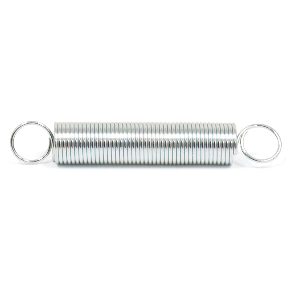 0.035 Inch x 3/8 Inch x 1-1/2 Inch Zinc Plated Mbhd Short Extension Spring