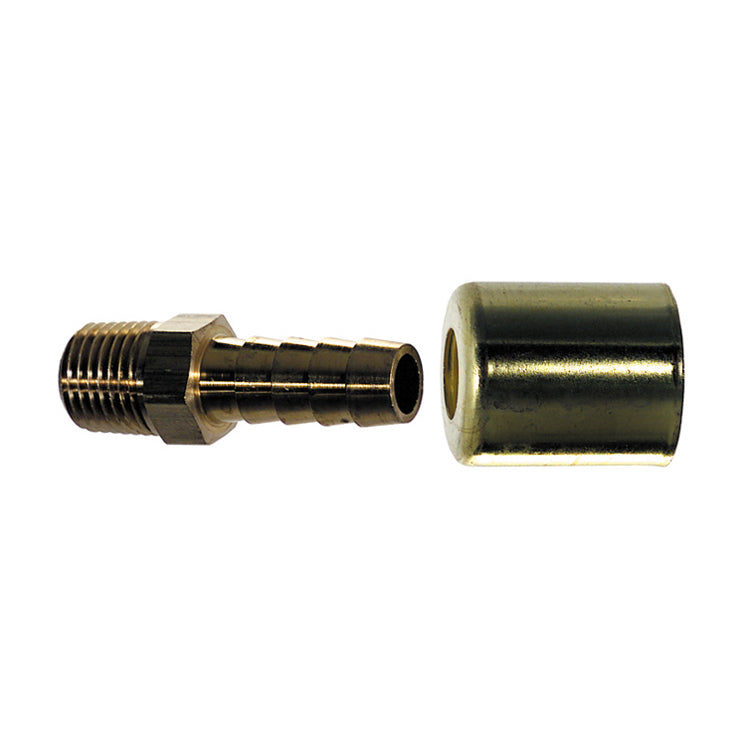 3/8 Inch X 3/8 Inch Male Pipe Rigid NPTF CA360 Brass 338 P Series Weatherhead