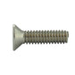 #8-32 x 1/2 Inch Stainless Steel Spanner Flat Head Tamper Resistant Machine Screw
