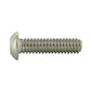 #8-32 x 1-1/2 Inch Stainless Steel Hex Pin Button Head Tamper Resistant Machine Screw