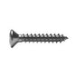 #10 x 1 Inch Plain 18-8 (A2) Stainless Steel Oval Slotted Type-A Self-Tapping Sheet Metal Screw