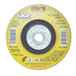 4-1/2 Inch x 3/32 Inch x 5/8-11 36 Grit Aluminum Oxide Type 27 3-In-1 Cut/Grind/Finish Wheel