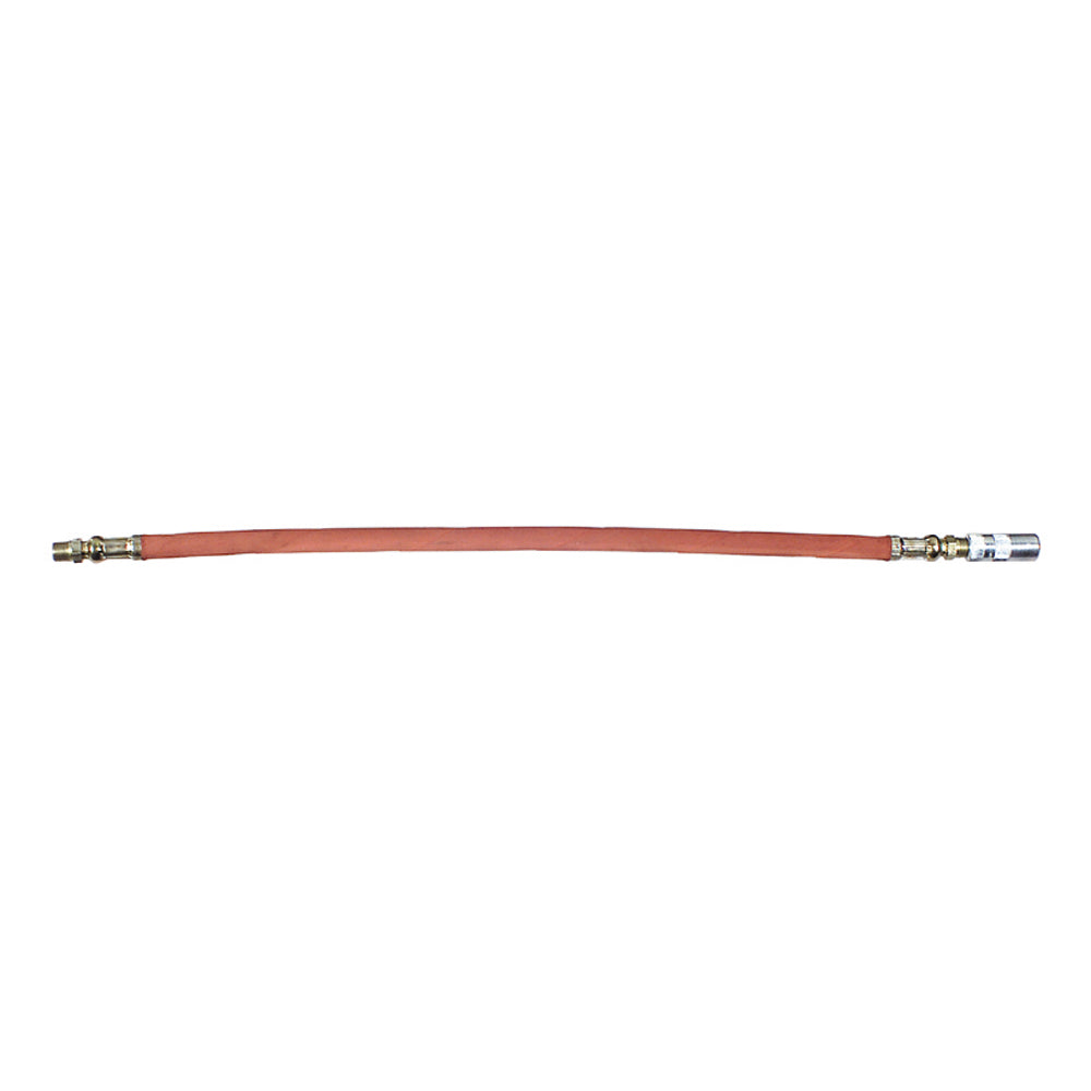 18 Inch Grease Gun Hose Assembly With 1/8 Inch Hydraulic Coupler And 1/8 Inch Male National Pipe Thread (MNPT) Ends