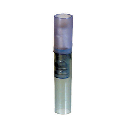16-14 Gauge Female Push On Connector 1/4" Tab Fully Insulated Heat Shrink Nylon Blue