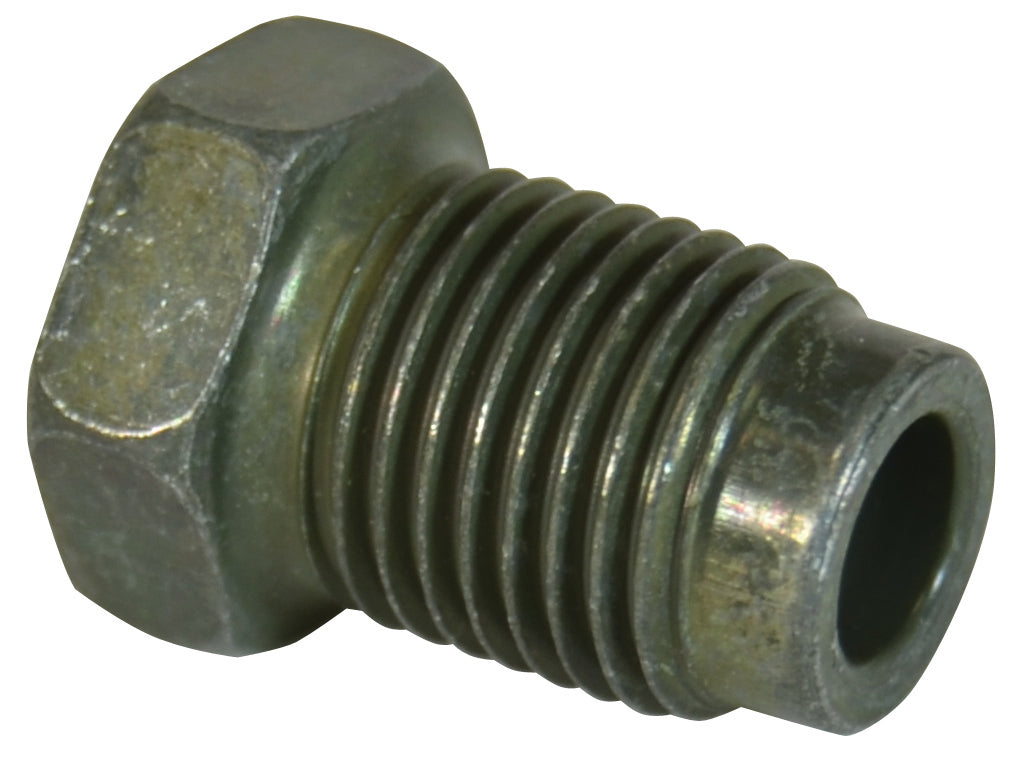 3/16 Inch x M10 x 1.0 Thread Inverted Flare Brake Line Tube Nut