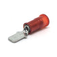 22-18 Gauge Nylon Insulated Male Quick Disconnect Terminal Red 3/16 Inch Tab