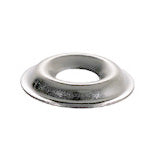 #6 Nickel Plated Steel Countersunk Finishing Washer