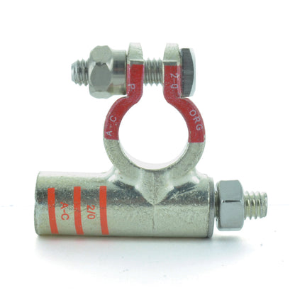 Positive Pure Copper Add-On Battery Terminal 2/0
