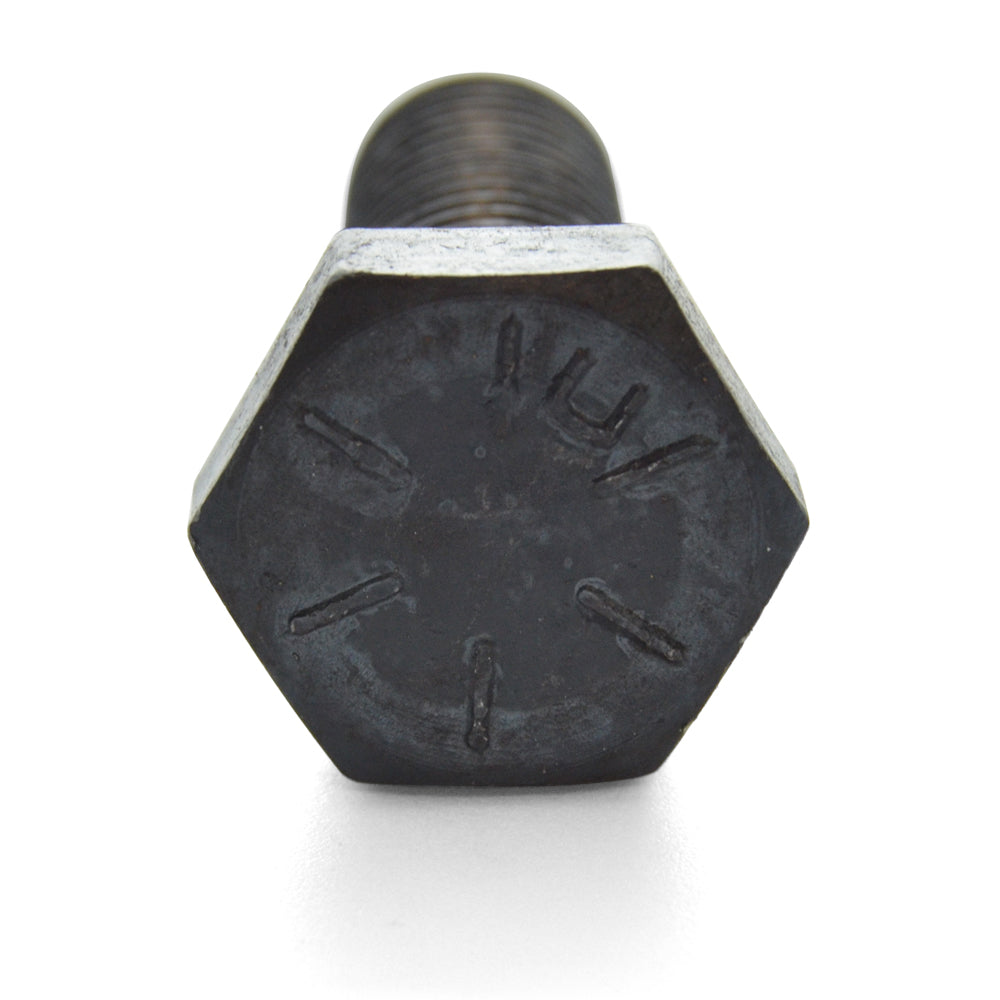 1-1/4-7 x 7-1/2 Inch Coarse Grade 8 Plain Steel Hex Head Cap Screw Usa