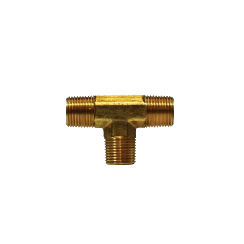 1/2 Brass Male Pipe Tee