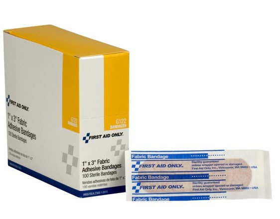 Fabric Bandage 1" x 3" 100/BX