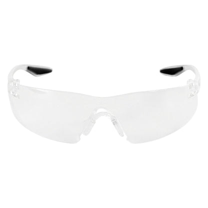 Discus Clear Anti-Fog Lens- Frosted Clear Frame Safety Glasses