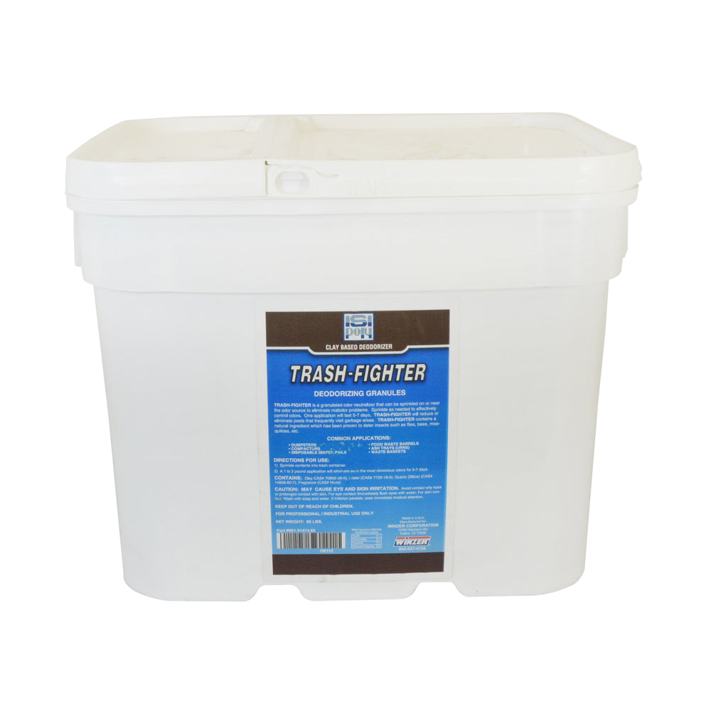 ISI Poly Trash-Fighter Deodorizing Granules - 60 Lb Drum