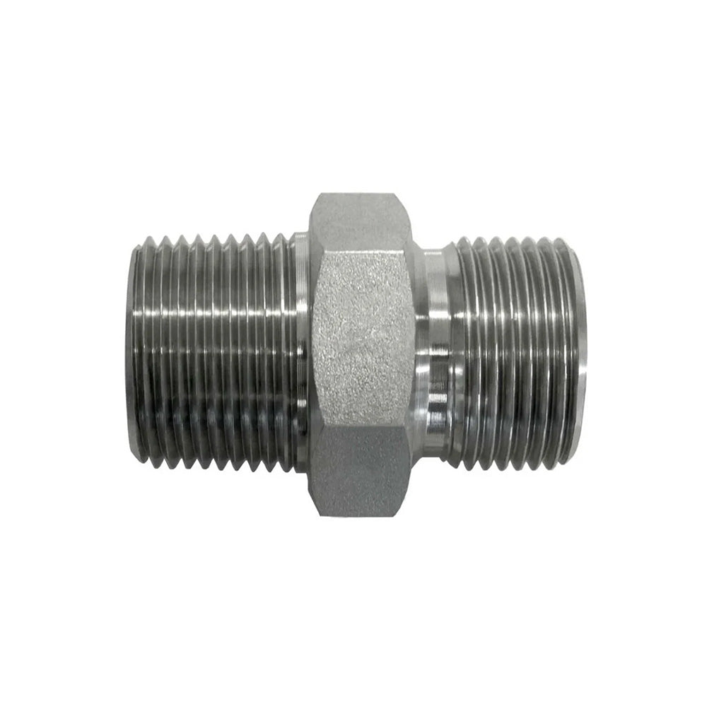 1/2 Male Pipe X 3/8 Male BSPP Straight