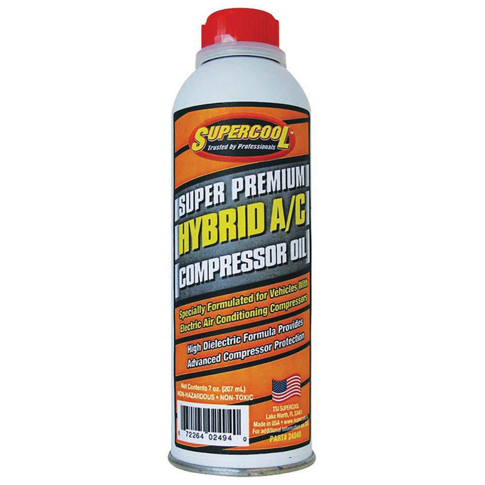Supercool Hybrid A/C Compressor Oil 7Oz