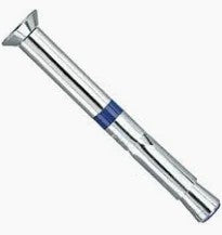 5/8 Inch X 5-1/2 Inch Zinc Plated Carbon Steel Sleeve-All Sleeve Anchor Power-Bolt