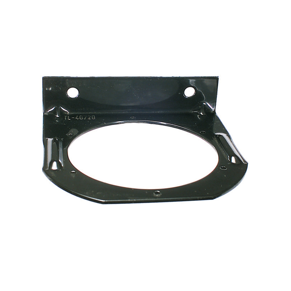 Black Mounting Bracket For 4 Inch Round Sealed Clearance Marker Light