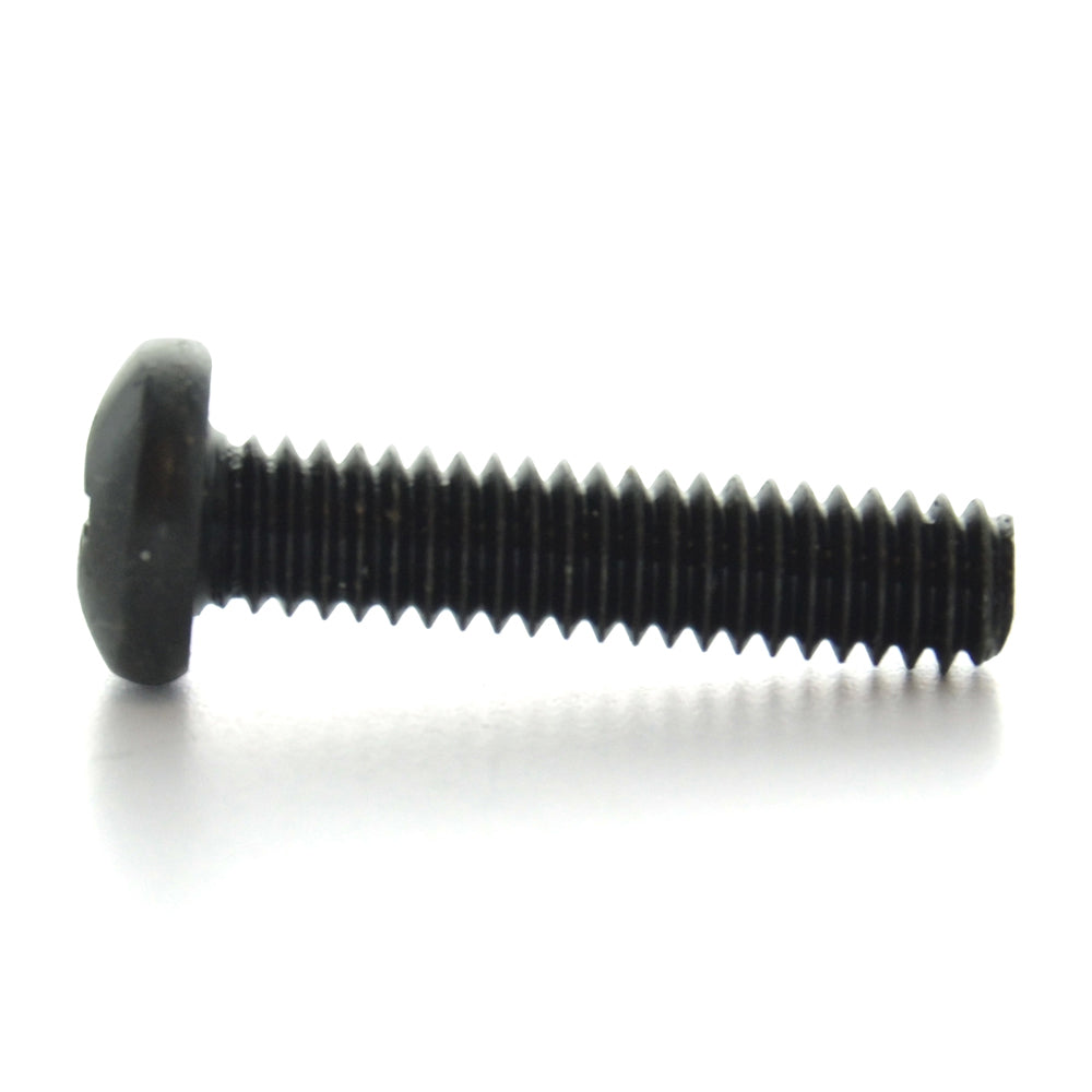 #10-24 x 3 Inch Coarse Black Zinc Steel #2 Phillips Drive Pan Head Machine Screw