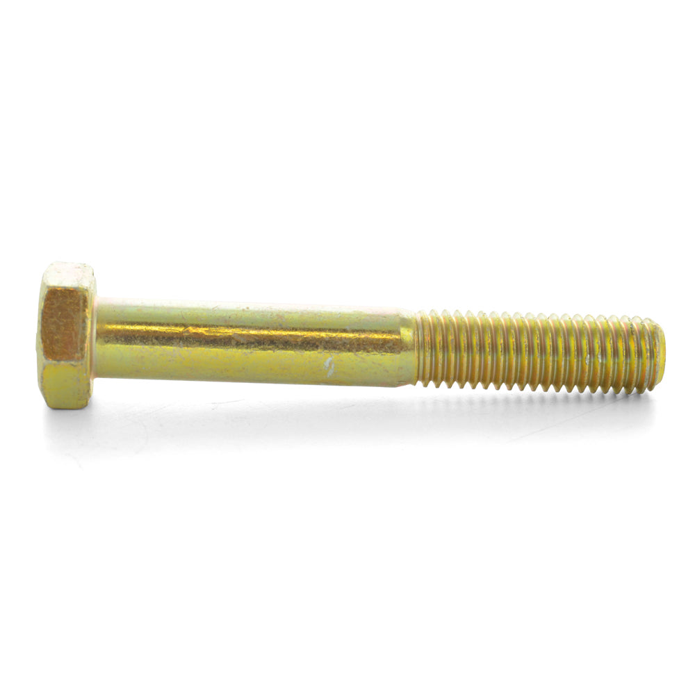 M12 x 1.75 x 35 mm Coarse Class 10.9 Yellow Zinc Steel Hex Head Cap Screw Usa