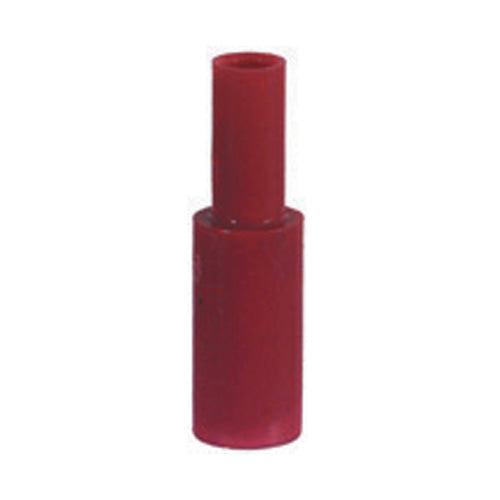 22-18 Gauge Female Bullet Connector 0.156 PVC Insulated Red