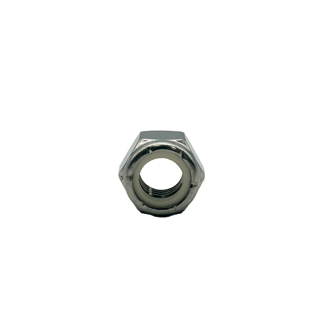 3/8-16 Coarse 316 Stainless Steel (Ne) Nylon Insert Lock Nut