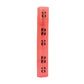 22-18 Gauge Butt Connector 4-Piece Sleeved Design Nylon Insulated Red